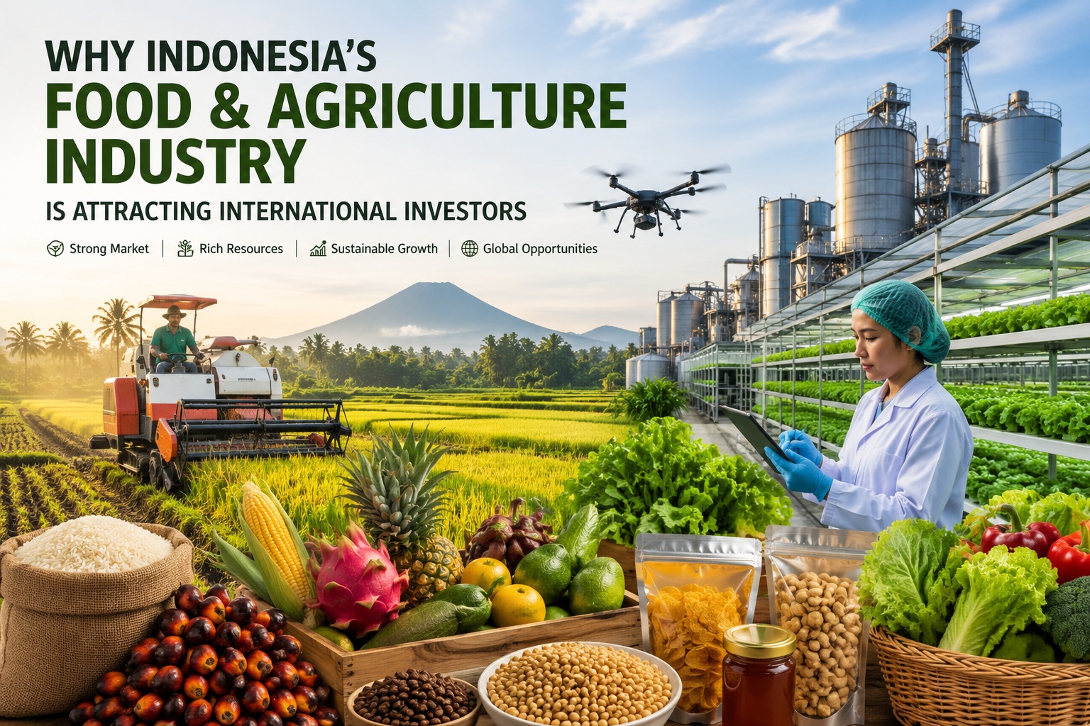 Why Indonesia’s Food and Agriculture Industry Is Attracting International Investors