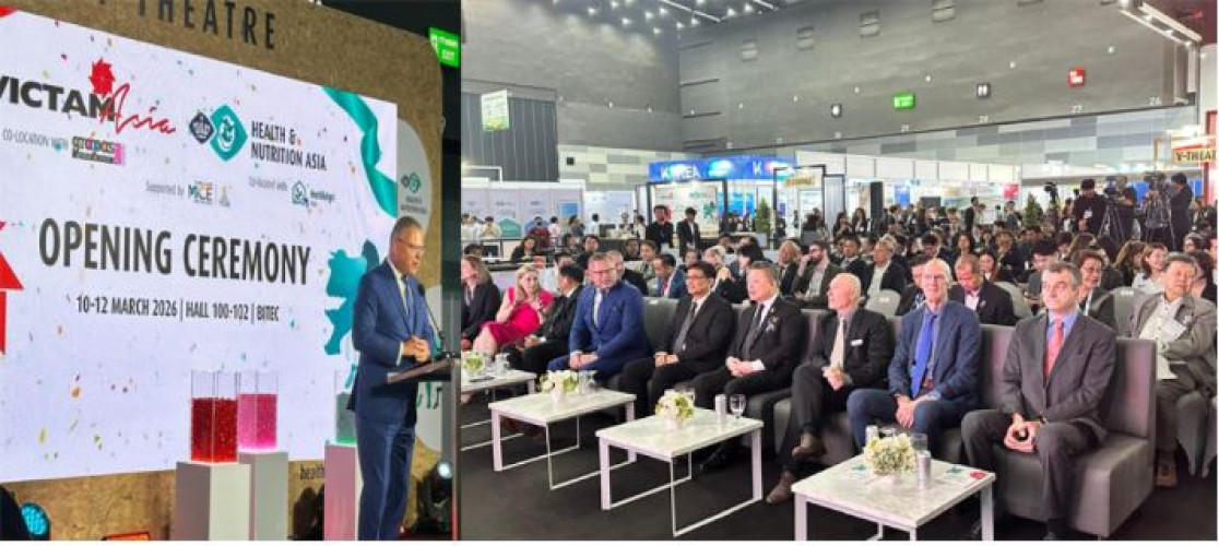VICTAM Asia & Health & Nutrition Asia 2026, Asia's comprehensive animal feed, crop, and animal health industry platform, was held in grand style